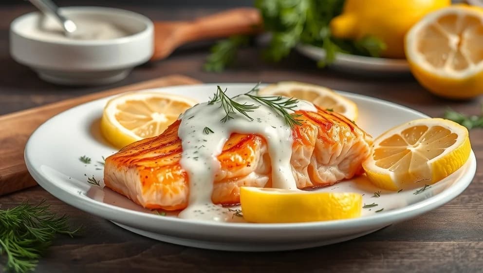 Bästa sås till grillad lax