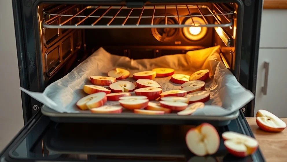 Så torkar du äpplen i ugn hemma